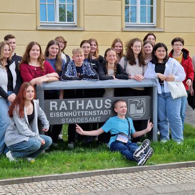 Gruppenbild Sch�leraustausch Drancy