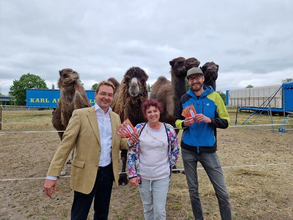 Zirkus Freikarten f&uuml;r Hort