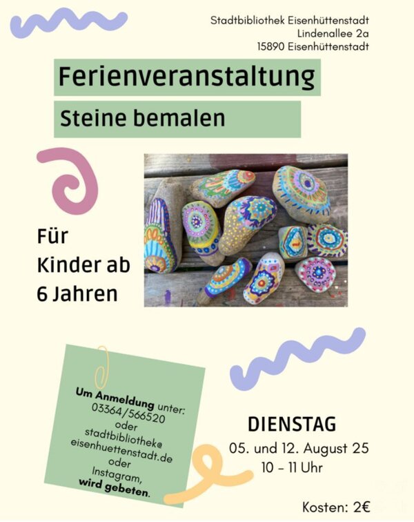 Steine bemalen
