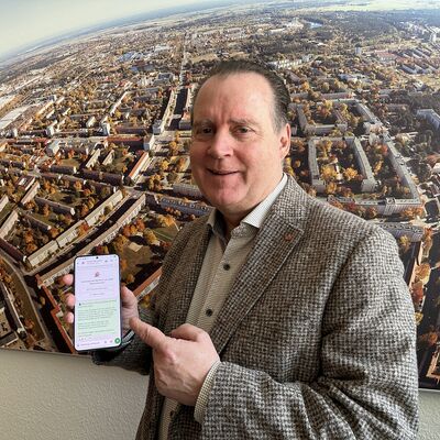 WhatsApp Kanal mit B�rgermeister