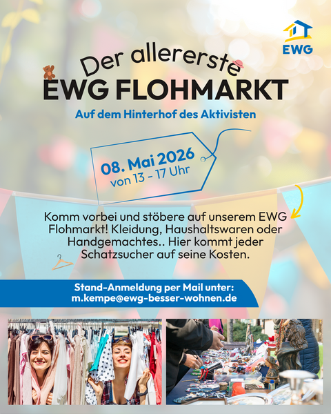 Flyer EWG Flohmarkt