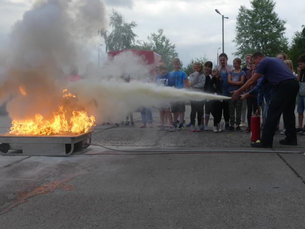Tag der Grundschulen- Projekt Feuerwehrstadt 06