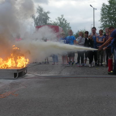 Tag der Grundschulen- Projekt Feuerwehrstadt 06