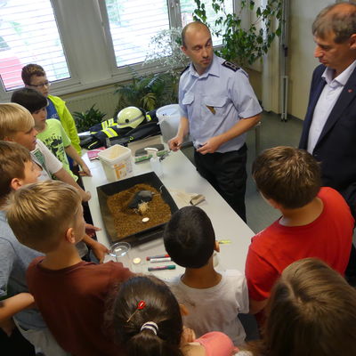 Tag der Grundschulen- Projekt Feuerwehrstadt 08